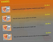 L'Essille menu