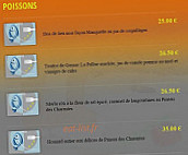 L'Essille menu